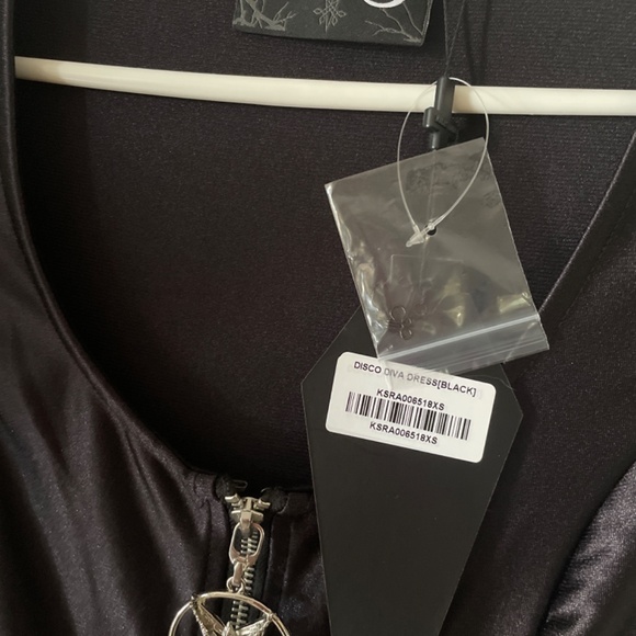 Killstar Disco Diva dress XS - Picture 2 of 2